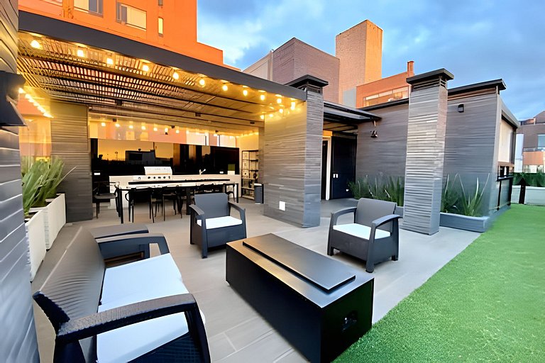 Apt-Patio Privado-MovistarArena