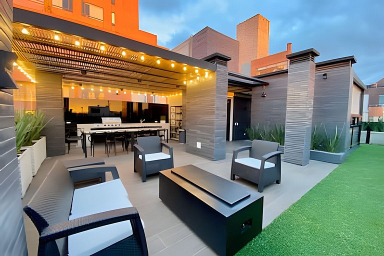 Apt-Patio Privado-MovistarArena