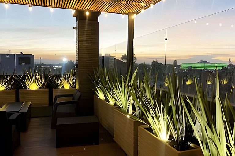 Apt-Patio Privado-MovistarArena